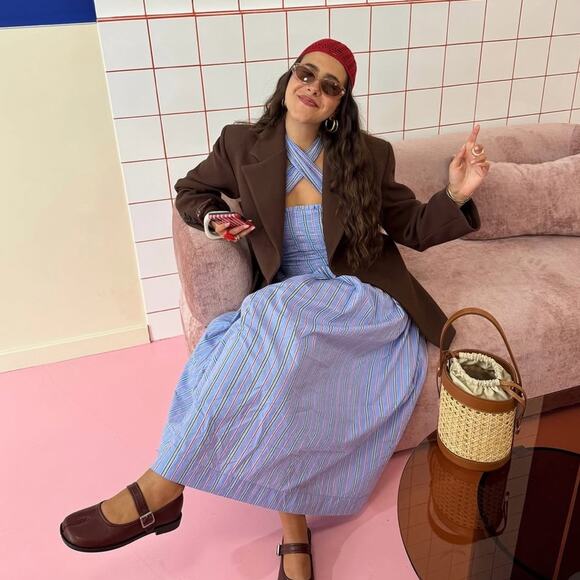 Damson Madder Mia Dress 4 - Picture 13 of 13